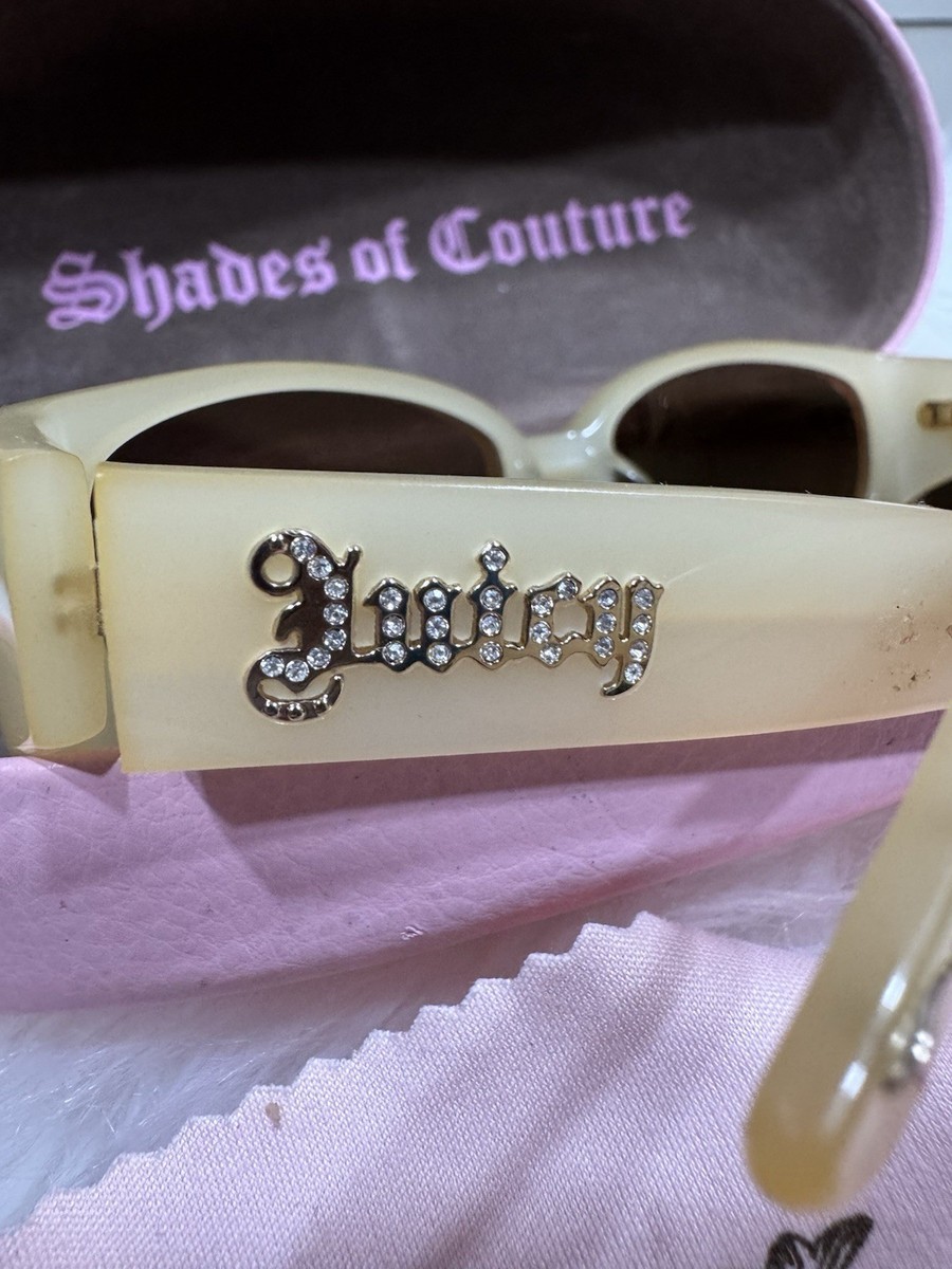 Juicy Couture Sunglasses with Rhinestone Logo and Case SUPER  display picture 3