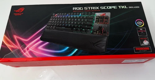 Asus ROG Scope TKL Gaming RGB keyboard with Cherry mx Red mechanical switches