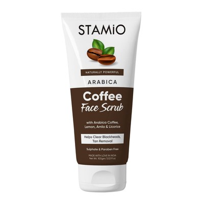 Stamio Kaffee Gesichtspeeling Für Feuchtigkeitshaut 100g