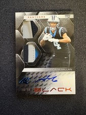 2025 Panini Black Tetairoa McMillan RC ROOKIE PATCH AUTO RPA /50