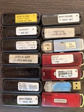 Lot of IGT Ekey Diagnostic AVP Operating System And Unknown USB Keys
