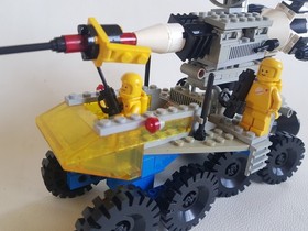 LEGO 6950 Mobile Rocket Transport Space X15 Satellite Launcher 1982 6950-1