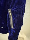 Haider Ackermann Style Velour Bomber jacket