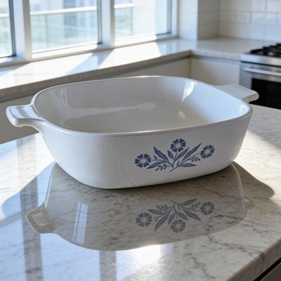 Vintage CorningWare Blue Cornflower P-10-B 10  Casserole Dish, No Lid