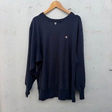 Champion Reverse Weave vintage 90s Navy pullover sweatshirt