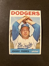 Price Drop - 1964 Topps Johnny Podres 580 Nr Mint (back Blemish) Hi # Centered