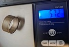 Vintage Sterling Silver Wrapped Wire Wide Band Ring Size 9 — photo 8