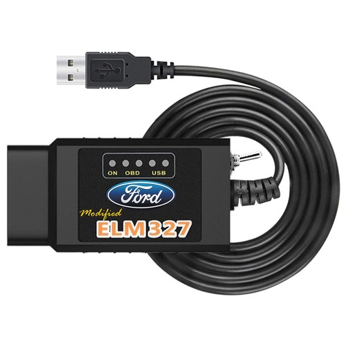 G6 CH340 Chip ELM327 USB HS CAN / MS CAN Convertito OBD2 Scanner Diagnostico V1.5 - Foto 1 di 13