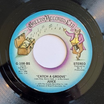 JUICE CATCH A GROOVE - FEEL LIKE GOOD MUSIC 1976 FUNK SOUL DISCO BOOGIE 45RPM 7''