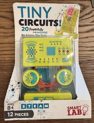 NEW Smart Lab Tiny Circuits 12 pc Set STEAM Toy Homeschool