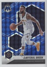 2020-21 Panini Mosaic Blue Mosaic Prizm 61/99 JaMychal Green #122 0eq9
