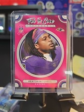2024 Panini Photogenic - For the Cure Keaton Mitchell Baltimore Ravens 