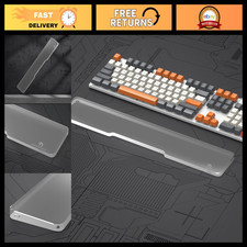 Ergonomic Acrylic Keyboard Wrist Rest - Anti-Slip Palm Pad for Full Size Mechani