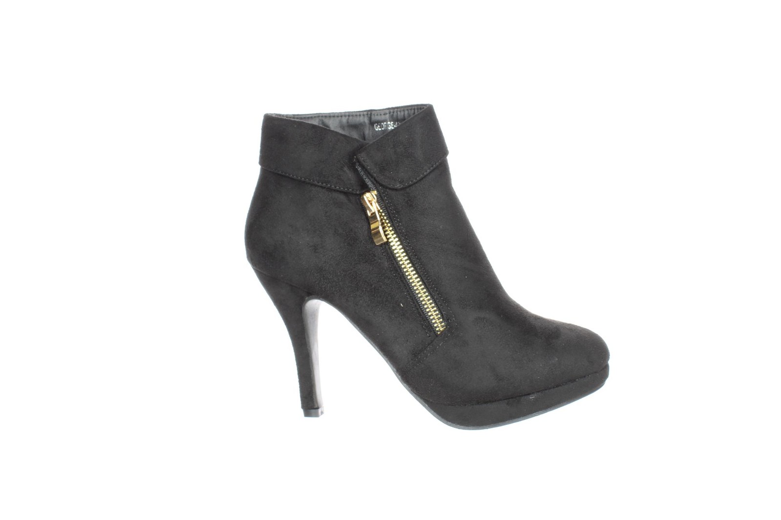 TRENDSup Collection Womens George Black Ankle Boots Size 7.5