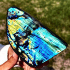2.55LB Top natural Labrador flash moonstone quartz crystal mineral specimen — photo 2