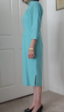 Designer         Handmade Traditional Chinese Women Green Cheongsam Dress Size 8