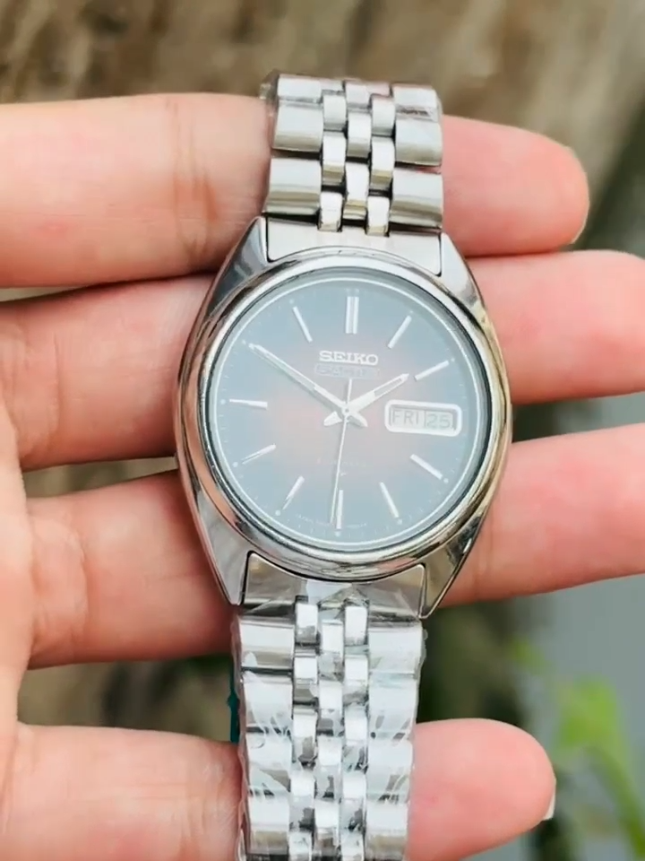 Seiko 5 Actus 7009 Automatic 21 Jewels Brown Dial Men's Watch