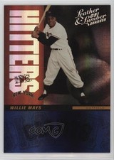 2005 Donruss Leather & Lumber Hitters Inc Silver 40/200 Willie Mays HOF 0oc8