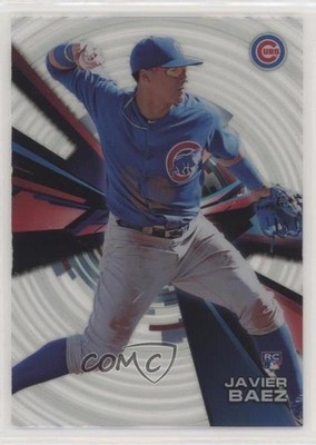 2015 Topps High Tek Spiral Pattern 2 Spiral/Dots Javier Baez Rookie RC u0u