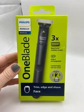 NEW Philips Norelco OneBlade Electric Shaver Kit - Black (QP1424/70)