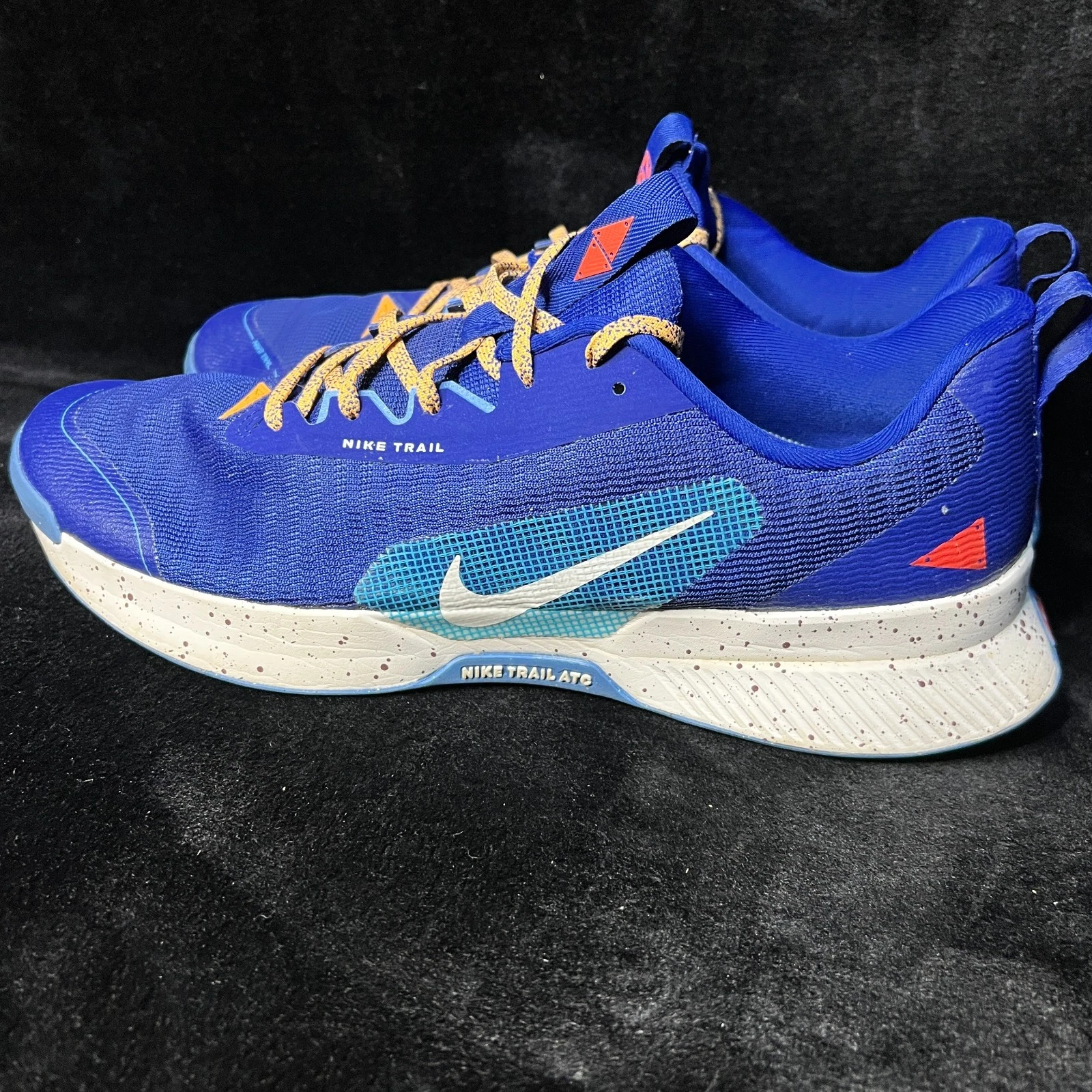 Nike Juniper Trail 3 FQ0904-400 Men 15 Athletic Running Shoes Royal Blue Sneaker