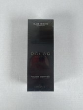 Polar Black Hair Dye Shampoo Rich Color Non-Toxic Deep Care 6.7oz