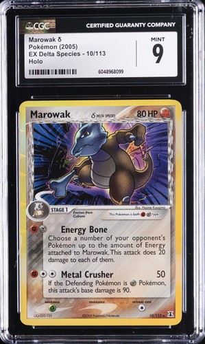 Marowak δ graded CGC 9 for sale on eBay