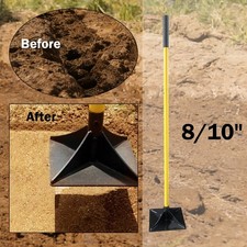 Handheld Ground Dirt Compactor Ergonomic Tamper Tool for Roadwork Gravel