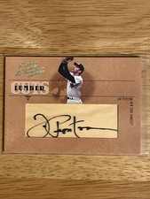 2005 Donruss Leather & Lumber JOE PEPITONE New York Yankees AUTO 002/128  🔥🔥