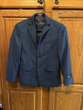 Kids World Of USA Boys Blue Jacket Size 10