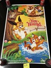 Vintage 1988 Disney Movie Poster - The Fox And The Hound - One Sheet #2