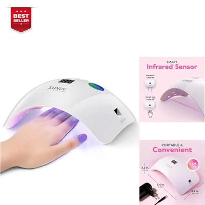 SUNUV Lampe Sèche Ongles UV LED Professionnelle - Séchage Rapide - Photo 1/4