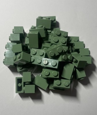 Lego 3004 Moc Builder Set 50x Sand Green Grün