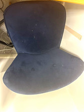 2 Blue Velvet Upholstered Accent Chair for Adults 70 cm L x 70 cm W x 80 cm H