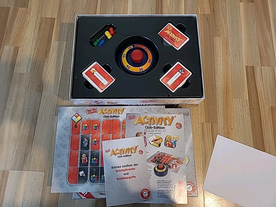 Activity Club Edition Ü18 Neue Edition Brettspiel Gesellschaftsspiel Partyspiel - Bild 2 von 2