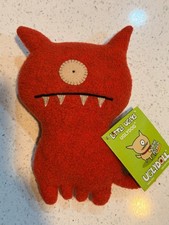 Uglydoll Little Horvath - 2005 Sneak Preview Edition - Signed - Red Uglydog