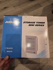 MST5HMXA Addonics Mini Storage Tower w/ 4xMultilane Interface White
