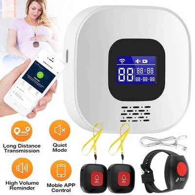 Notrufknopf WiFi-Hausnotruf-Senioren-SOS-Armband für Patienten und Behinderte