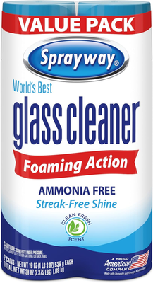 #ad #ad Glass Cleaner Foaming Aerosol Spray 19oz Pack of 2 Ammonia Free Streakless $7.54