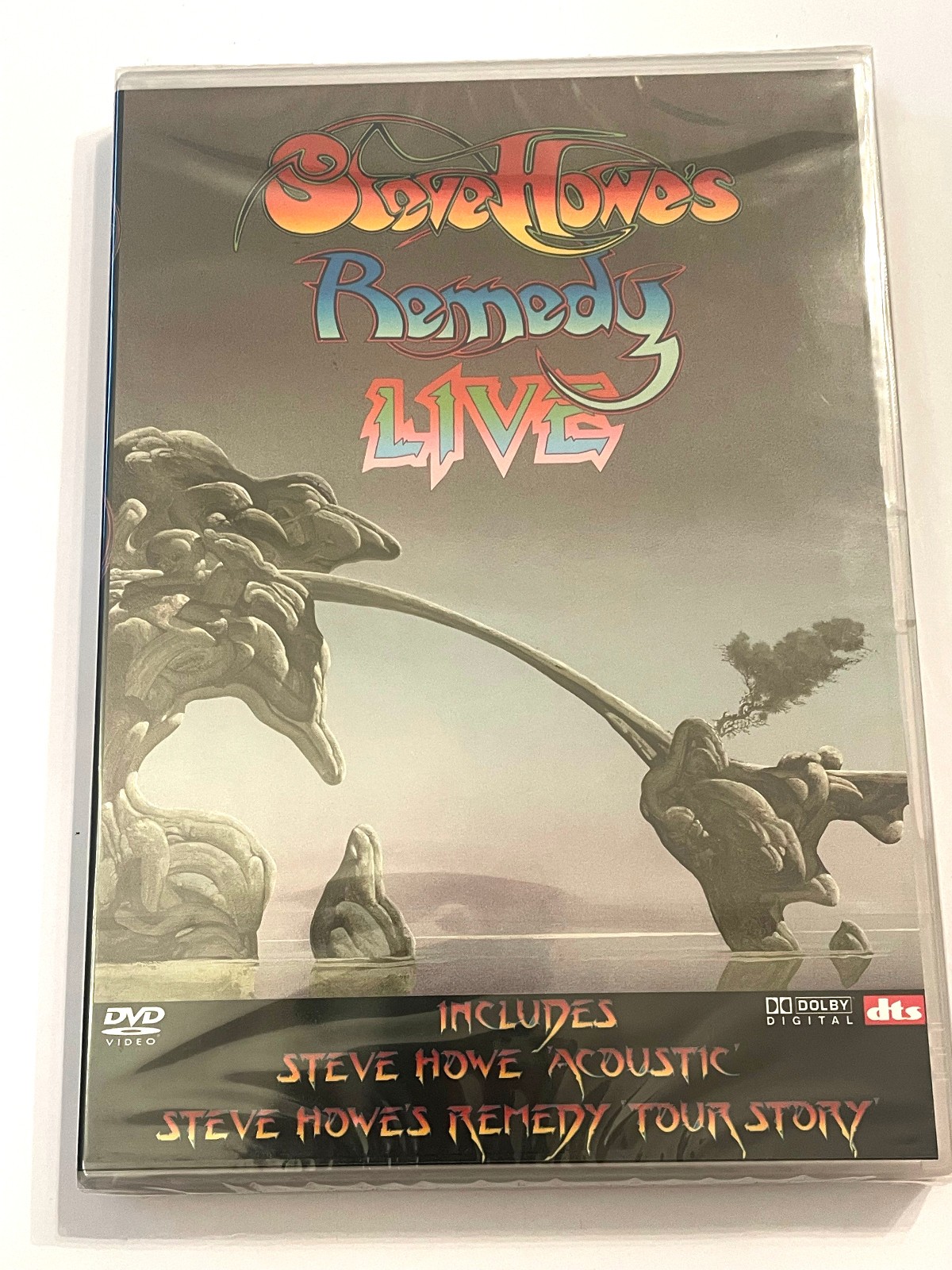 Steve Howe's Remedy Live (DVD, 2005) Region Free NEW & SEALED