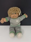 Vintage Cabbage Patch Kids Doll Blond Hair Green Eyes Original Outfit 1976 1982
