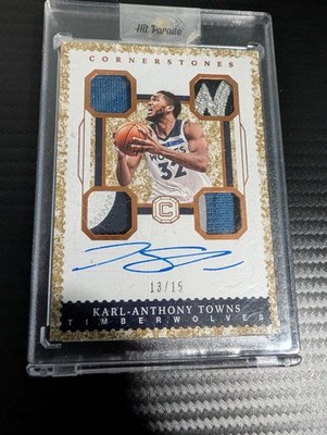 2017-18 Panini Cornerstones - Karl-Anthony Towns Granite /15