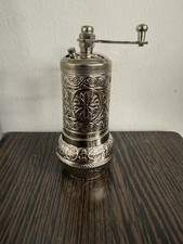 Traditional Turkish Coffee Grinder Brass Salt & Pepper Shaker