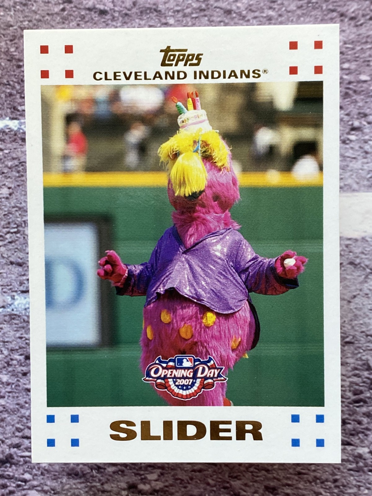 Slider 2007 Topps Opening Day #194 Cleveland Indians