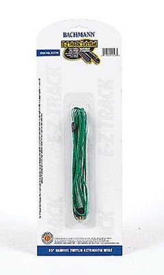 Bachmann HO Switch Extension Cable E-Z Track 10' 3m (green) 44598