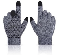 Achiou Winter Gloves, Glove for Men Women, Upgraded Touch Screen Texting Warm...