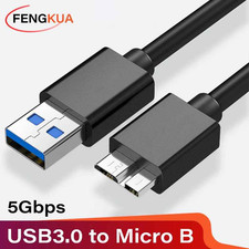 USB 3.0 to Micro B Cable External HDD Hard Drive WD Seagate Toshiba 1-3M