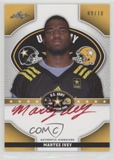 2015 Leaf US Army All-American Bowl Tour Red Ink 9/10 Martez Ivey Auto 0b2