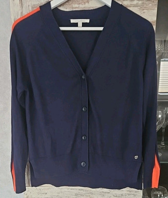 damen strickjacke S Tom Tailor  Demin Blau Knöpfe