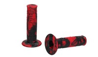 Domino Offroad Snake Lenker Griffe Universal Rot/Schwarz